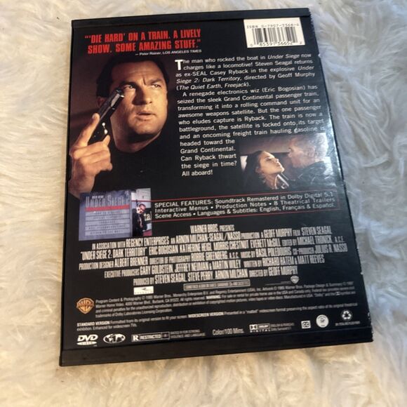Under Siege 2-Dark Territory (DVD, 1995) - Picture 2 of 4